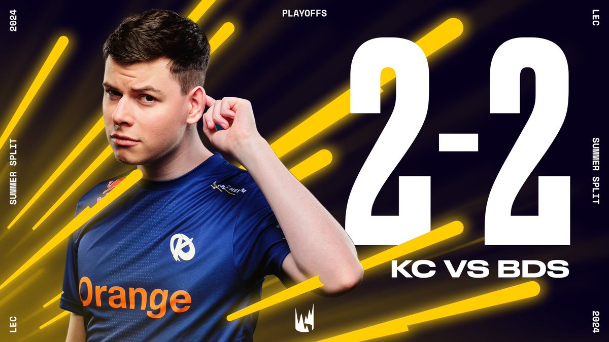 SILVER SCRAPES INCOMING: 

<a href="/KarmineCorp/">Karmine Corp</a> force a deciding GAME 5! #LEC.