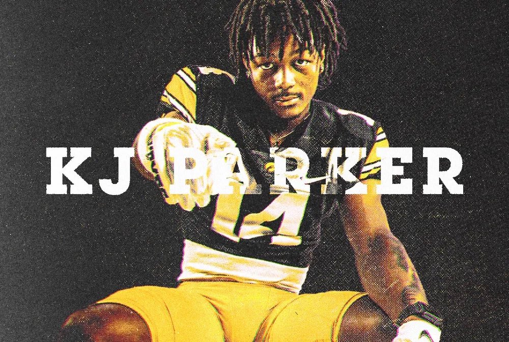 ANF Podcast (@theanfpodcast) on Twitter photo Look for true freshman receiver KJ Parker to make an immediate impact this year.
<a href="/Kfred75/">Kyle Frederick</a>: “I think this is the most polished receiver Iowa has landed in the last 10 years”
As a Junior, KJ Parker put up 1,000+ yards, 17 TDs, and 30 Yards per catch. Thirty! Look for true freshman receiver KJ Parker to make an immediate impact this year.
<a href="/Kfred75/">Kyle Frederick</a>: “I think this is the most polished receiver Iowa has landed in the last 10 years”
As a Junior, KJ Parker put up 1,000+ yards, 17 TDs, and 30 Yards per catch. Thirty!