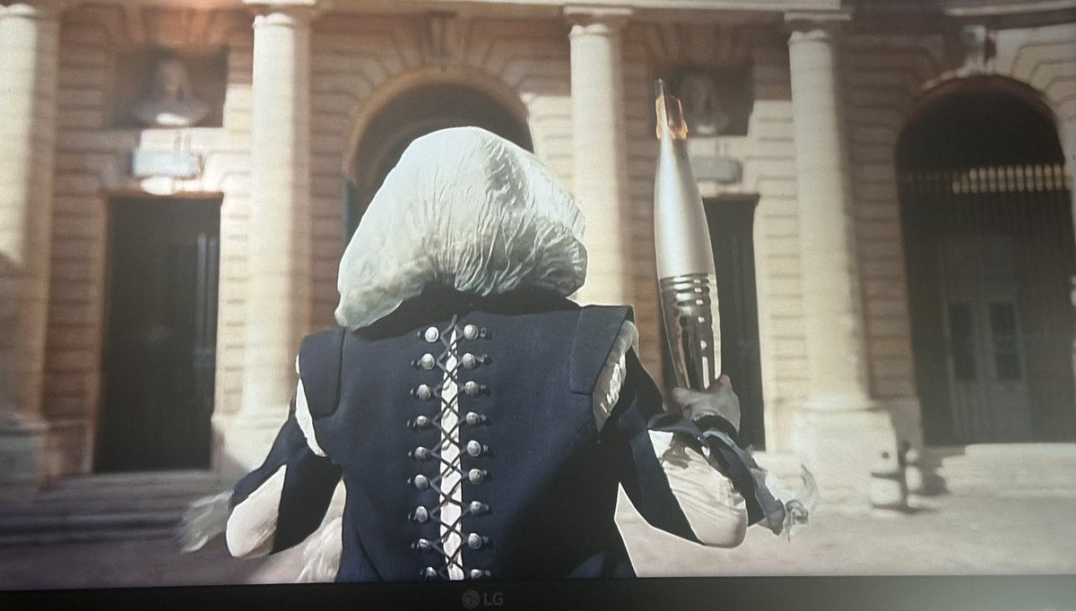 gowergriffiths's tweet photo. Olympic Opening Ceremony: why does this person remind me of Brigitte Macron!! @Olympics @BBCSport @Paris2024 @ParisMatch https://t.co/1MveSY7TBP