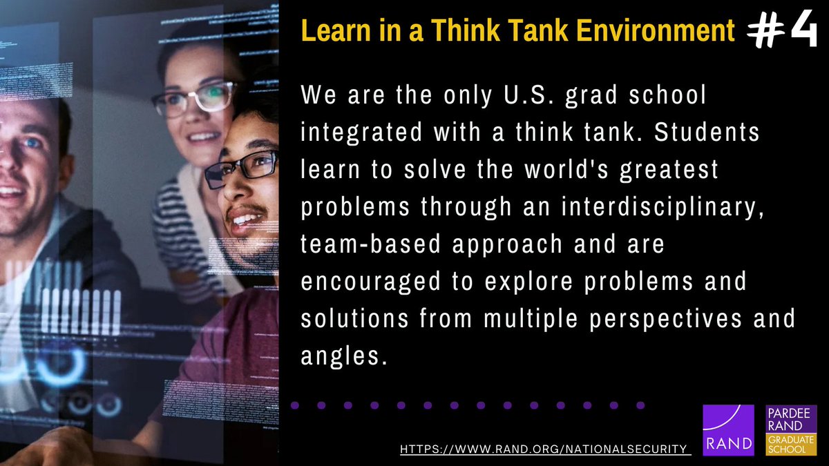 Our countdown continues: Why choose our new Master of National Security Policy? Our campuses are unique! We're the only U.S. grad school integrated with a global think tank. 

Apply by August 1 to receive priority consideration for generous scholarships.  
bit.ly/3WHGWdG