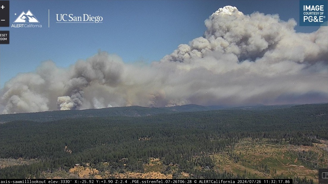 WildlandFirefig's tweet image. #ParkFire #ParkFireChico Primera coliflor #PyroCu del día.