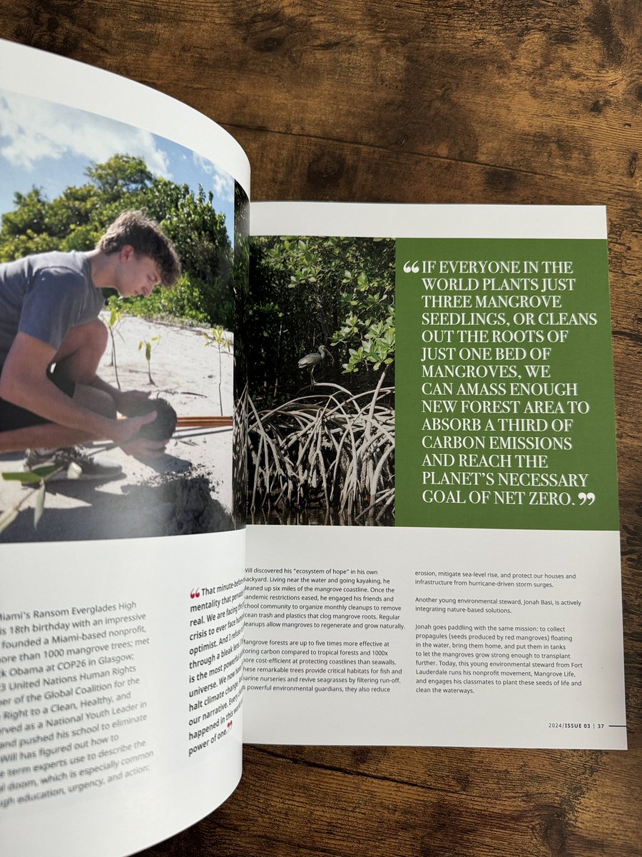 IMPACT.EDITION (@impactedition) on Twitter photo Happy International Mangrove Day 🌱
<a href="/WCharouhis/">Will Charouhis</a>
Read More: impactedition.org/impactstore
#mangroverestoration #naturebasedsolutions Happy International Mangrove Day 🌱
<a href="/WCharouhis/">Will Charouhis</a>
Read More: impactedition.org/impactstore
#mangroverestoration #naturebasedsolutions