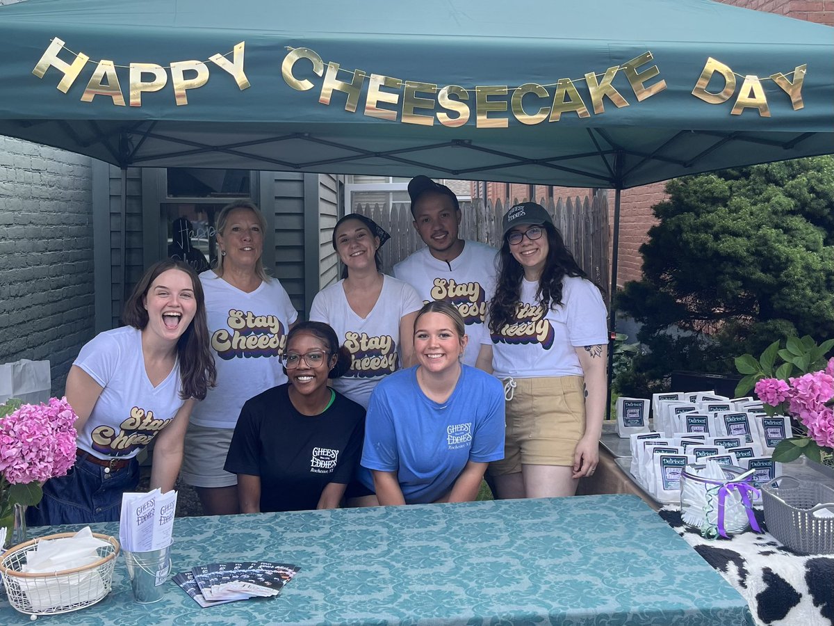 And just like that another #NationalCheesecakeDay celebration is in the books! Thanks for joining us, and we can’t wait to do it again next year!