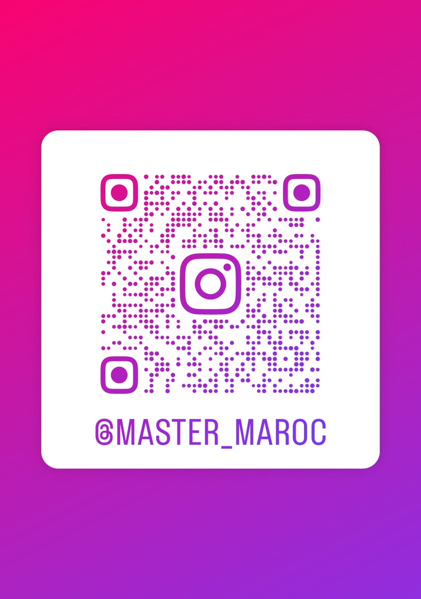 Master_Maroc's tweet photo. تابع آخر مستجدات الماستر على:
https://t.co/zqNfMoPwHa https://t.co/f6nGHfne4V