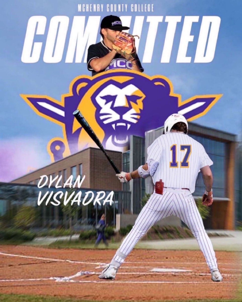 I am beyond excited to announce my commitment to Mchenry County College D1 JUCO, to further my academic and athletic career! I would like to thank my family, coaches, teammates, and friends who helped me get to this point. I would like to also thank Coach Wacker for this amazing