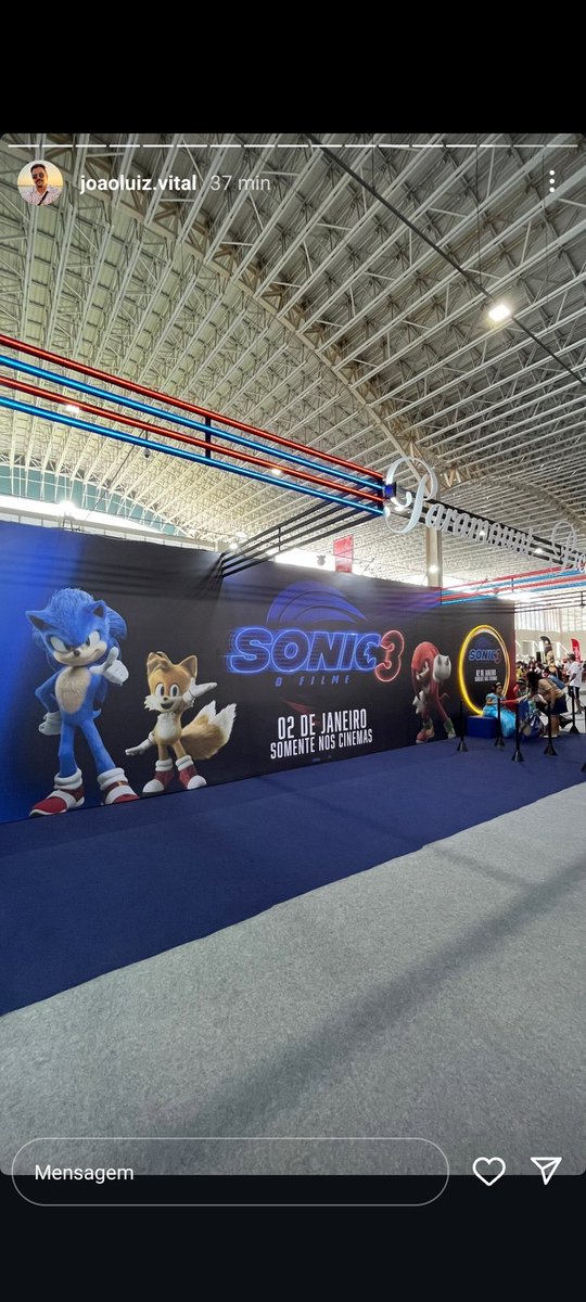 GALERA VAMOS COMEÇAR UMA CAMPANHA PARA SALVAR #SonicMovie3 OU #Sonic3oFilme AQUI NO BRASIL POIS,A PARAMOUNT DISSE QUE O FILME SERA LANÇADO AQUI NO BRASIL DIA 02/01/2025 ENTÃO CRIEI ESSA CAMPANHA
#SaveSM3inBrazil PARA IMPEDIR QUE ISSO ACONTEÇA!COMPARTLHEM!!