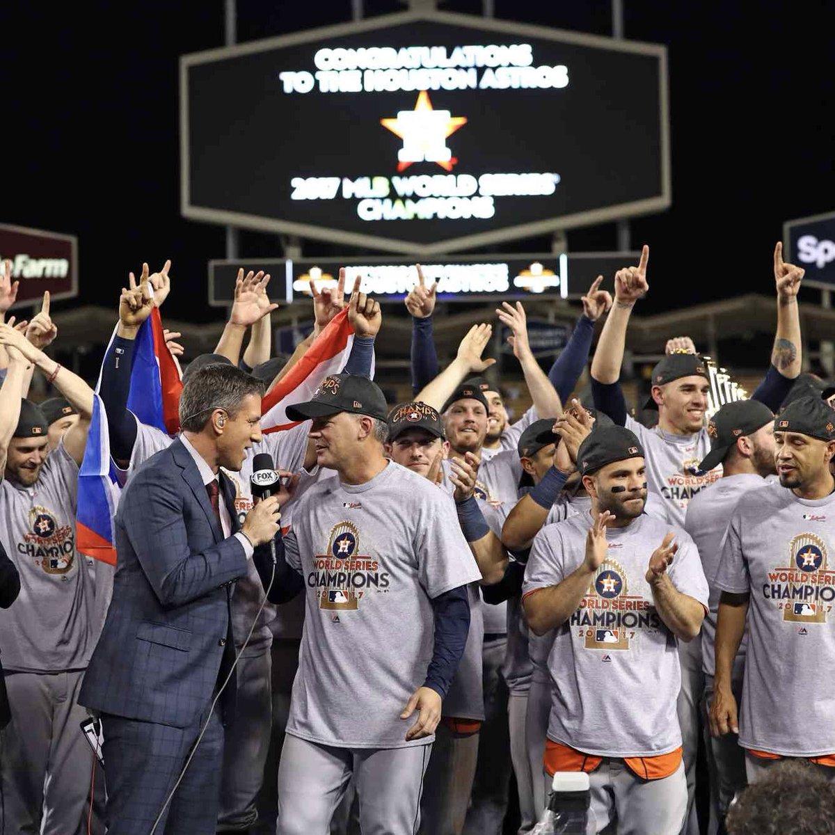 Kamala Harris says she will strip the Astros of the 2017 World Series title, if elected.
