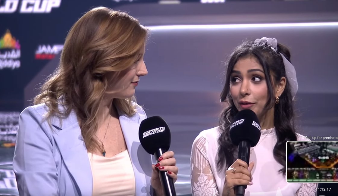 ComplicatedIsOK's tweet photo. Favorite filler: Guess The Clip - keep the name!
@SirActionSlacks @GaiminGladiator Impressive Quinn
Kick ass women gamers one-on-one stole the show.
@SheeverGaming @EpheyDota
#Dota2 #RiyadhMasters #EsportsWorldCup https://t.co/VHQE1uBO3q