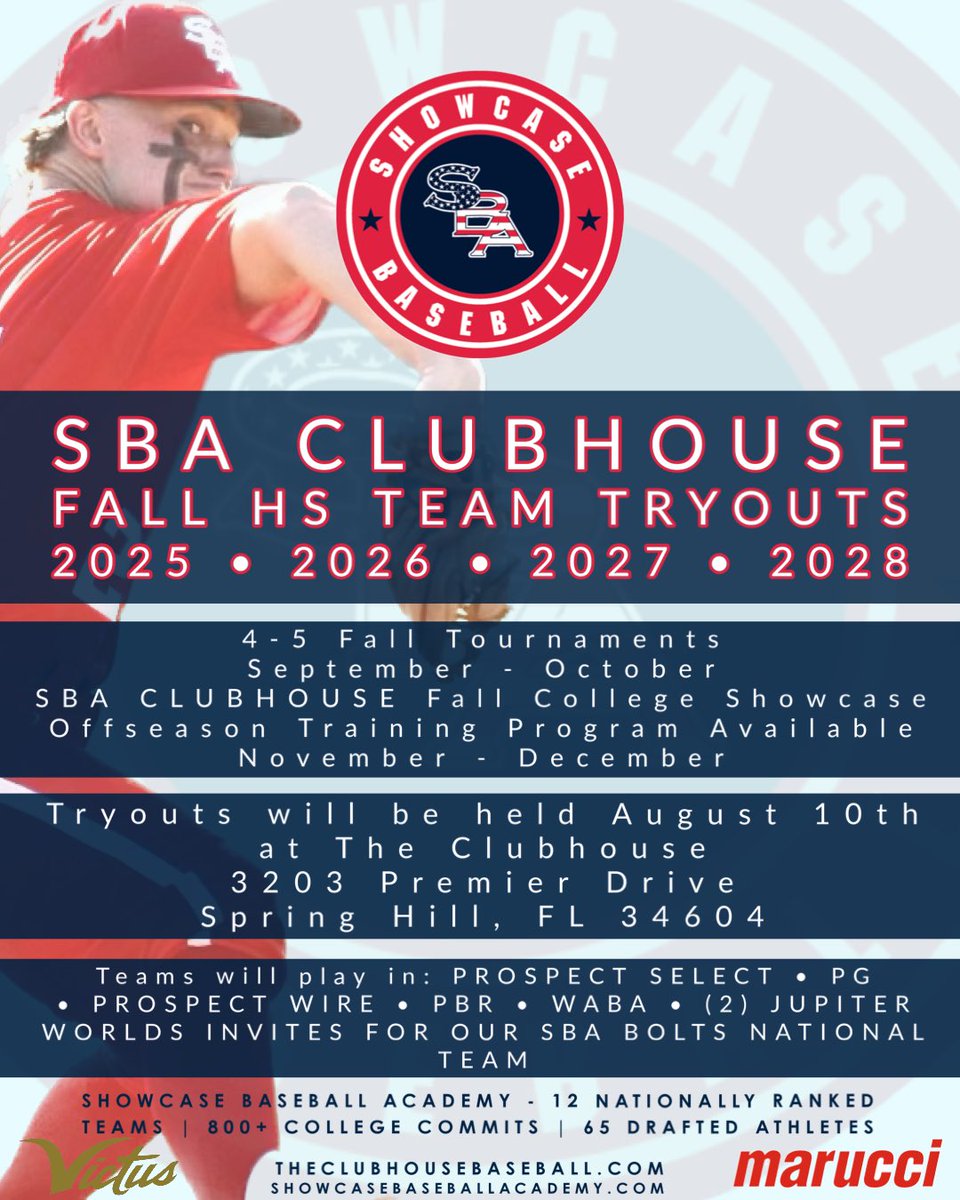 SBA CLUBHOUSE BASEBALL tweet media