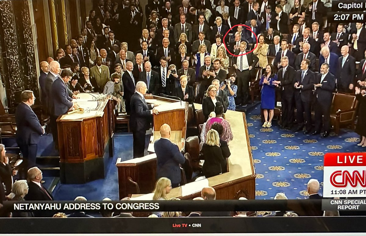 Great time in DC this week with Mack Mattingly.  Very special moment: Mack joined Senate colleagues for special joint session of Congress  for Netanyahu’s address.
