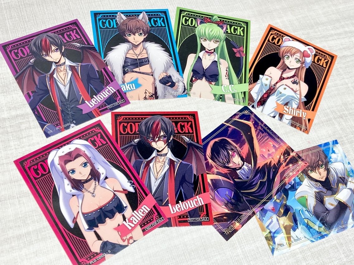 最終値下げ】コンプ コードギアス ツリービレッジ 特典 ポスト 最終値下げ】コンプ コードギアス ツリービレッジ 特典 ポスト