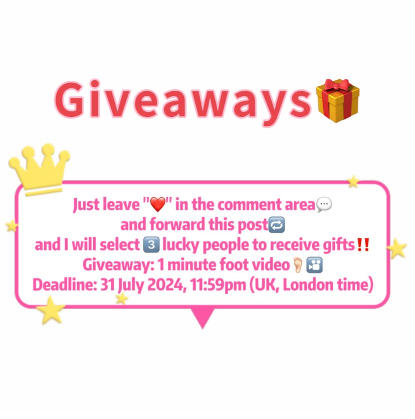 Oh yeah!!
I have over 1000 followers in these short time🥹😆🥳
Thanks you guys follow me and support me🥰😘💕
I decided to hold a giveaways to thank you for your support🤗