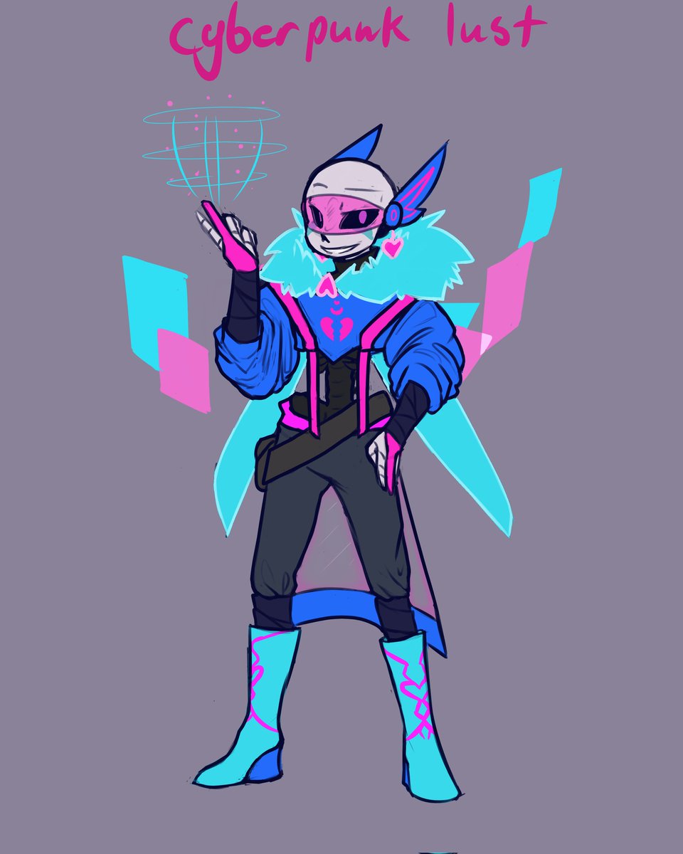ViscidArt's tweet photo. YEAAAHHH. CYBERPUNK LUST TIME.
I'm calling him merge. Cause I had to merge so many layers lol.
#lustsans #varient https://t.co/5KHKqRsSBH