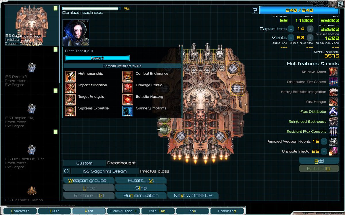 amosolov's tweet image. Using this Invictus build against a new enemy (alongside a bunch of other stuff); probably the most effective one I've come up with so far!