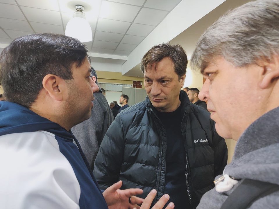 lucasboyanovsky's tweet photo. Acompañamos en SETIA el Plenario de Fuerza Argentina, en el cual distintas agrupaciones sindicalistas de la @CGTZonaNorteBA plantearon cinco ejes estratégicos para refundar la Argentina: deuda externa, auditar el fraude y no reconocer la estafa; ley estratégica de soberanía sobre nuestros bienes naturales y energía; administración por el pueblo y el Estado argentino el comercio exterior y el servicio público; trabajo y produccion; y educación y salud pública de excelencia.

Las y los trabajadores organizados para volver a poner de pie nuestro país; Evita así lo soñó.

¡Gracias @RuarteFernando, @gabmariotto y Vasco Minaberrigaray por invitarnos!