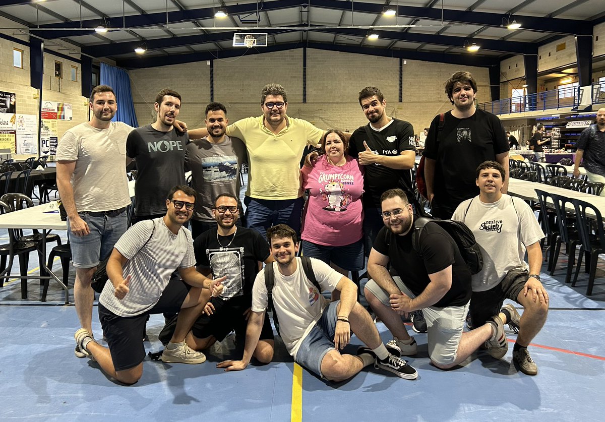 A great Top4 of Team Trios at <a href="/impactreturns1/">Impact Returns</a>! We split the Top4 and time to go to dinner! Thanks <a href="/iitsAdro/">Adrián Iñigo Tastet</a> &amp; <a href="/PivoUlivo/">Marco Del Pivo</a> for being a great team! 👏 I played Parallax Replenish in Premodern and went 4-1. Good deck! 👍