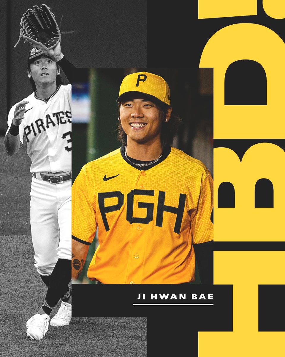 Pirates's tweet photo. Happy birthday, Ji Hwan Bae! 🎉 https://t.co/lCmzpQFKpS