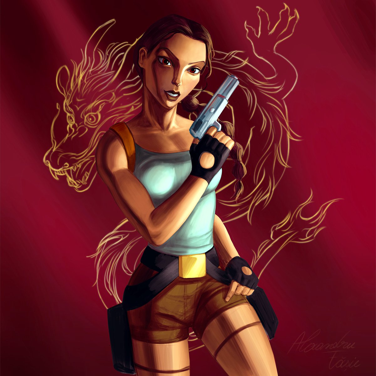 Been playing the Tomb Raider remasterss, still can't get over them so here's my tribute