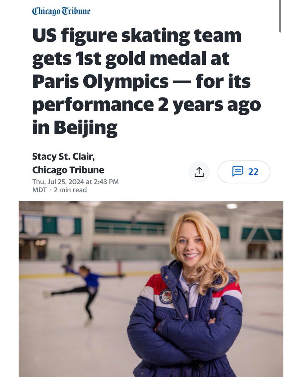 SantaFeSC's tweet image. We are so happy for @alexa_knierim &amp;amp; @Brandon_F1992 and the rest of the American skaters who competed in the 2022 Winter Olympics team event. 🇺🇸🥇

sports.yahoo.com/us-figure-skat…?