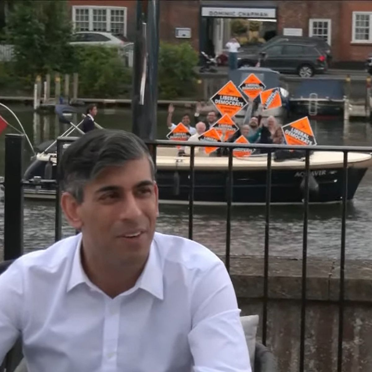 Where's Ed and the <a href="/LibDems/">Liberal Democrats</a> boat in this car crash of an #OpeningCeremony