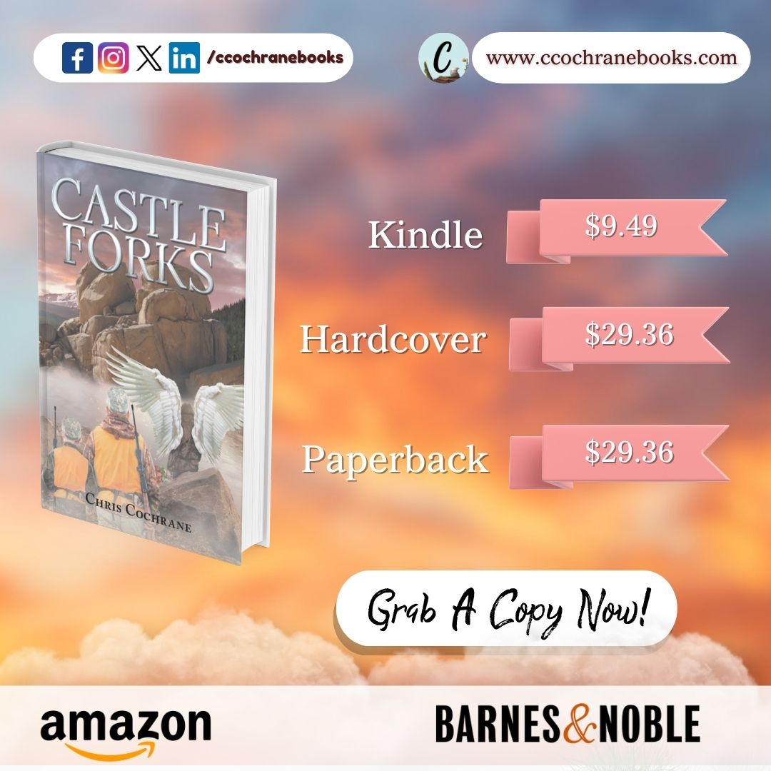 ccochranebooks's tweet photo. Unlock the exciting journey of Castle Forks today! Delve into captivating pages at affordable prices. 

Now available on Amazon and Barnes &amp; Noble!
 
Amazon:
https://t.co/NdPIDv0DSI

Barnes &amp; Noble
https://t.co/znB71EIqSe

#CastleForks #ExcitingJourney #AffordablePrices #Fantasy https://t.co/JQmVMmE0ku