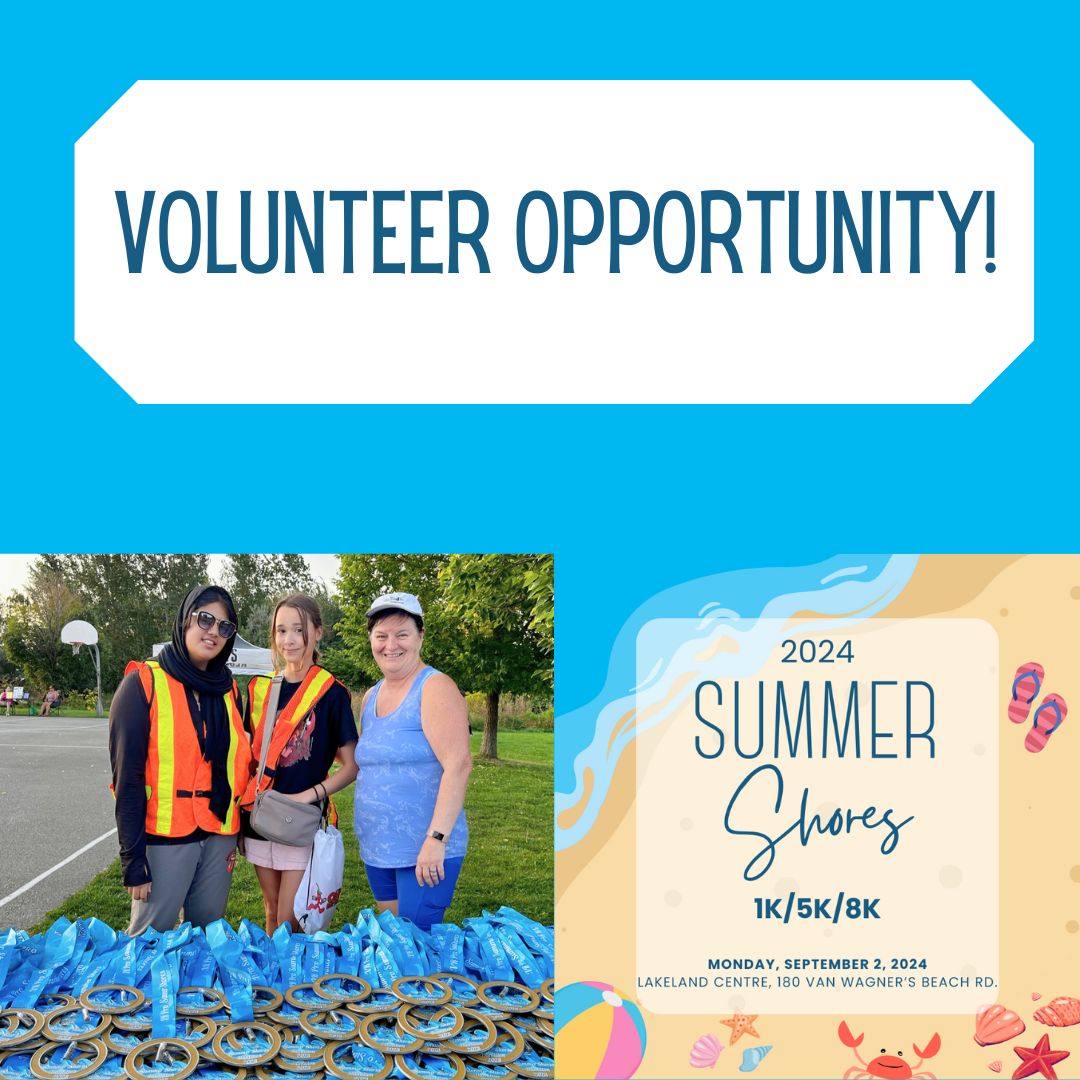We're looking for volunteers to assist with the Summer Shores Race in Hamilton 🏖️ Roles include: course marshal, water station attendant, handing out medals &amp; more!

When: September 2nd, 8:30-11:30AM

Visit the "Volunteer" page on Race Roster to sign up: 1l.ink/4FFHCK7