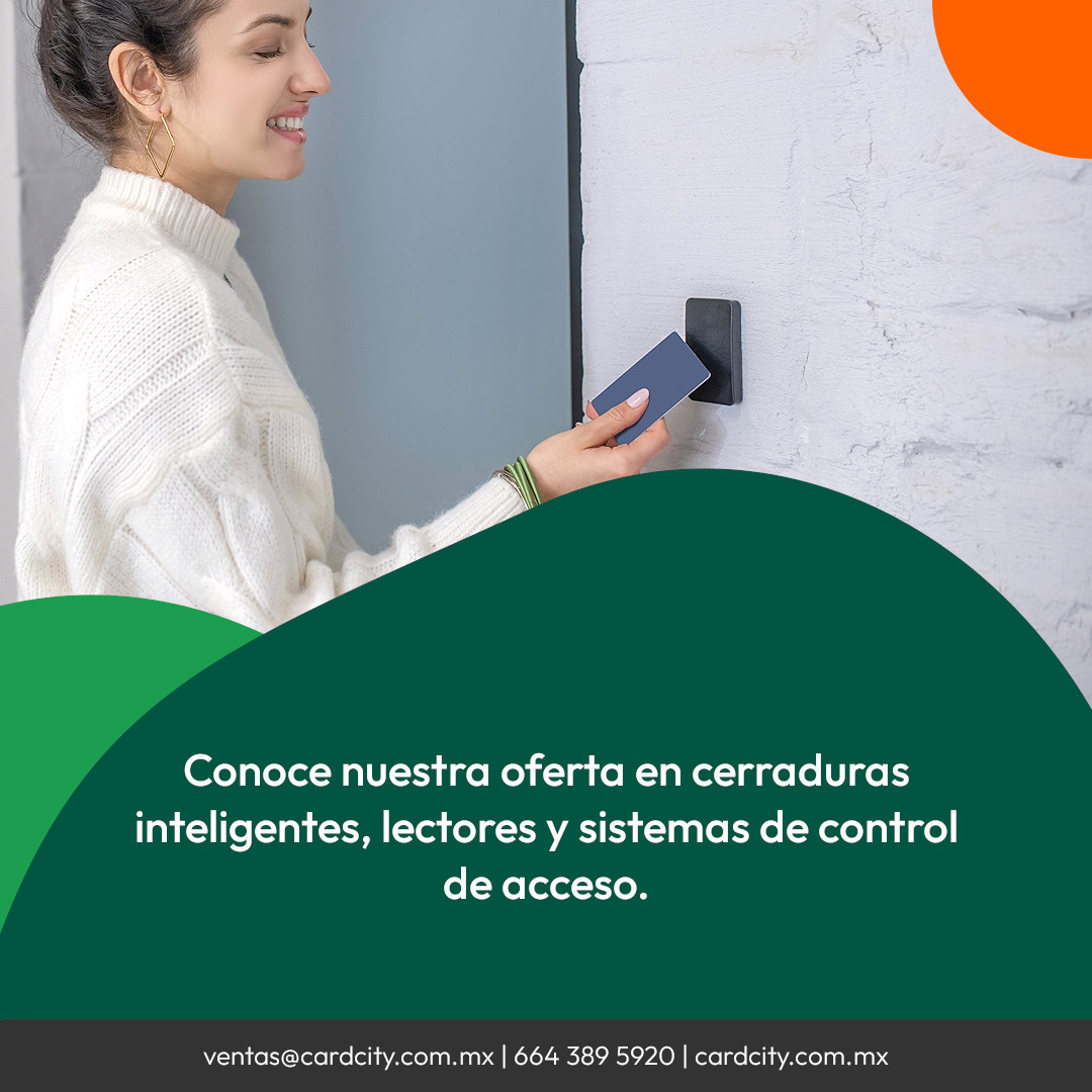 CardCityMexico's tweet photo. Necesitas sistemas de control de acceso? Te invitamos a conocer en CARDCITY 👍🏻 https://t.co/0IbjxRB2UJ