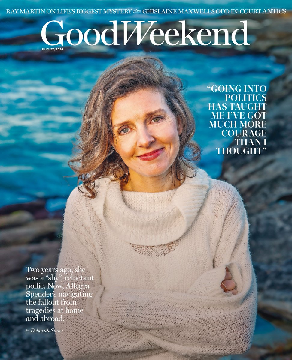 “I’m still quite shy,” says Allegra Spender, the federal member for Wentworth. With her eye on tax reform, she's preparing to enter a thorny national debate.
⁠
✍️ Deborah Snow⁠
📸 Tim Bauer

smh.com.au/national/the-j…