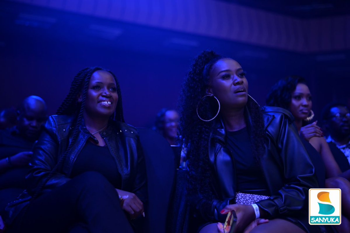 nbstv's tweet image. The "Sanyu Lyange" songstress @JKanyomozi is loving and supporting her sister in music, live at Serena. 

If she steps on stage, what should she sing first?

#TimelessExperience
#SanyukaUpdates #FfeBannoDdala