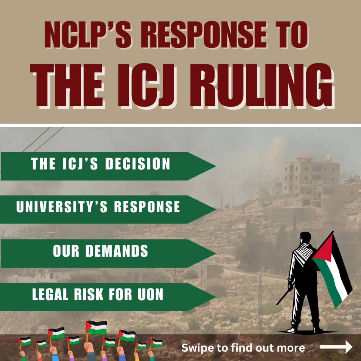 NottsPalCamp's tweet photo. ‼️@uniofnottingham is profiting from apartheid in Palestine‼️

Will our University continue to be part in violating their own values or will it cut ties with the Israeli apartheid immediately?

See our most recent insta post to find out more 👇
https://t.co/2WLaASKoSF

#UoN #BDS https://t.co/mDvEY3hMdT