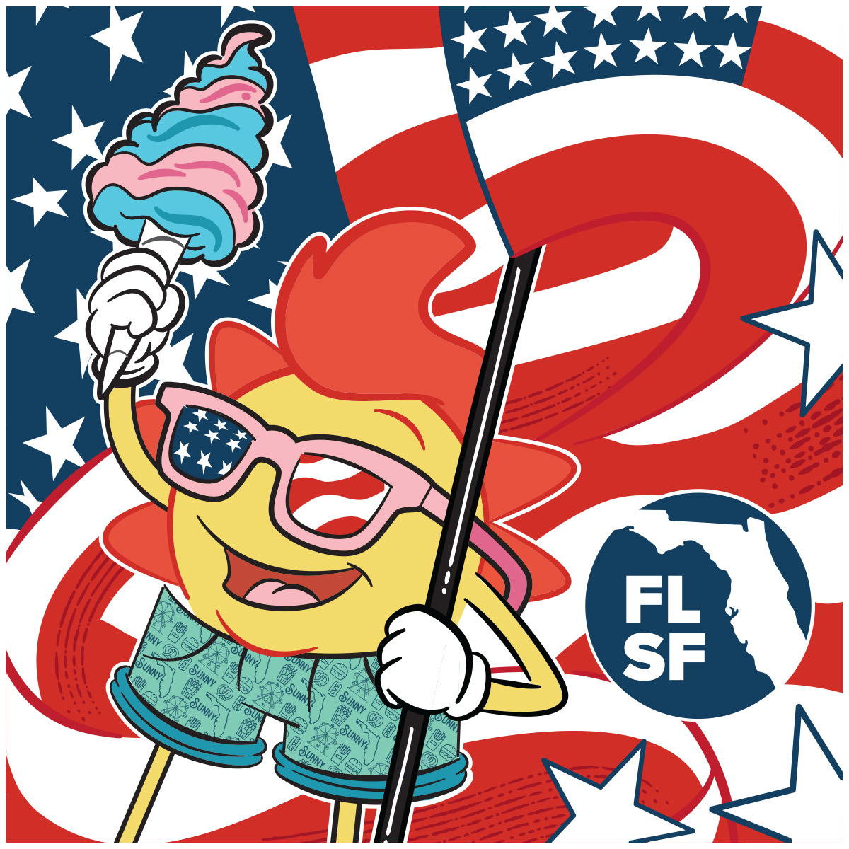 ☀️🥇🌴Sunny and the entire Florida State Fairgrounds team are cheering on all 40 Florida Olympians competing in Paris!

We wish you the best of luck and are excited to see you bring home the gold🥇
#2024Olympics