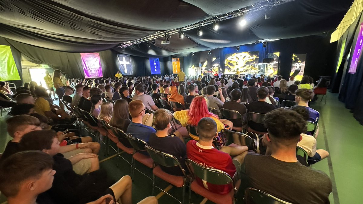 EncounterNetwrk's tweet photo. Cast Ministries knocking it out of the park yet again with its curation of a Main Youth Space that is multi-purpose in function, for Youth Initiatives Summer Camp. 

https://t.co/Mo0n0MdHyN 
#YIcamp24 #CastMinistries #NiallMcNally #YouthInitiatives #cymi #cymii #YouthMinistry https://t.co/yX8JmMbN11
