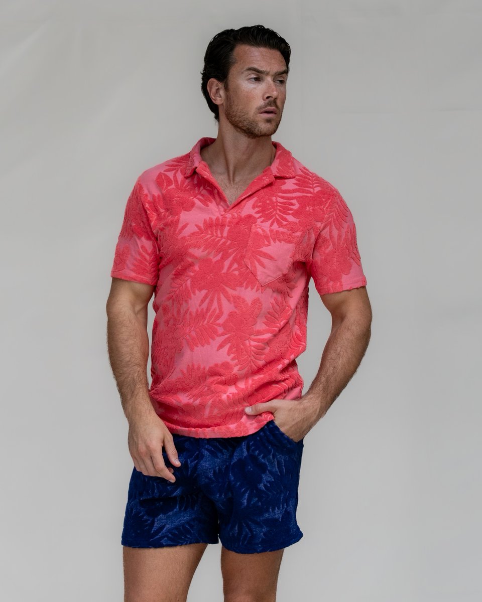 lordsofharlech's tweet image. Upgrade your summer look with our towel shirt and towel shorts – the Johnny Terry Polo and Sam Terry Shorts. Classic style, unbeatable comfort. #LordsOfHarlech #SummerStyle#mensfashion