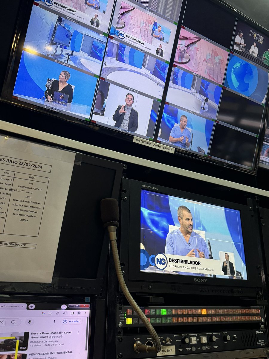 Estamos en #vivo a través de la señal de <a href="/globovision/">Globovisión</a> para conocer todo sobre los desfibriladores en el sector público en Venezuela, gracias a <a href="/Venemergencia/">Grupo Venemergencia</a>