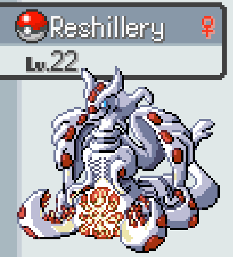 I will say I'm having fun fusing pokemon on Pokemon Infinite Fusion with the randomizer mode. I have created an eldritch god early on and I find this amazing.  #Pokemon  #Vtuber #TwitchStreamers #TwitchAffilate
