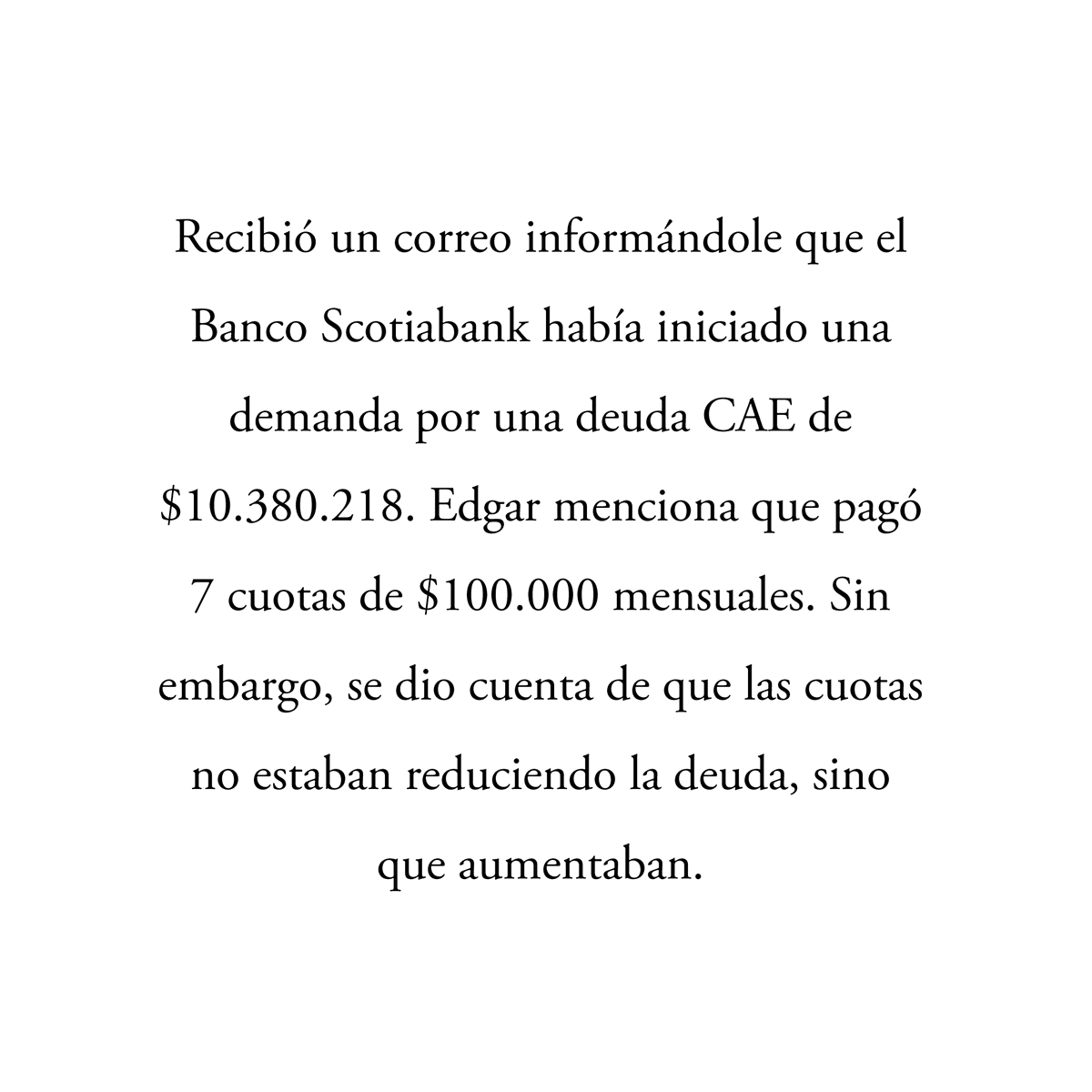 DefensaEdCL's tweet photo. "Defensa Educación me cambió la vida" 🙏

Edgar Ortíz nos entregó un importante testimonio, donde reconoce que su situación cambió luego de asesorarse con Defensa Educación 🎉

Puedes completar el formulario en la web para que nuestro equipo los pueda contactar 📱

(1/2) https://t.co/R9rRhELnVO