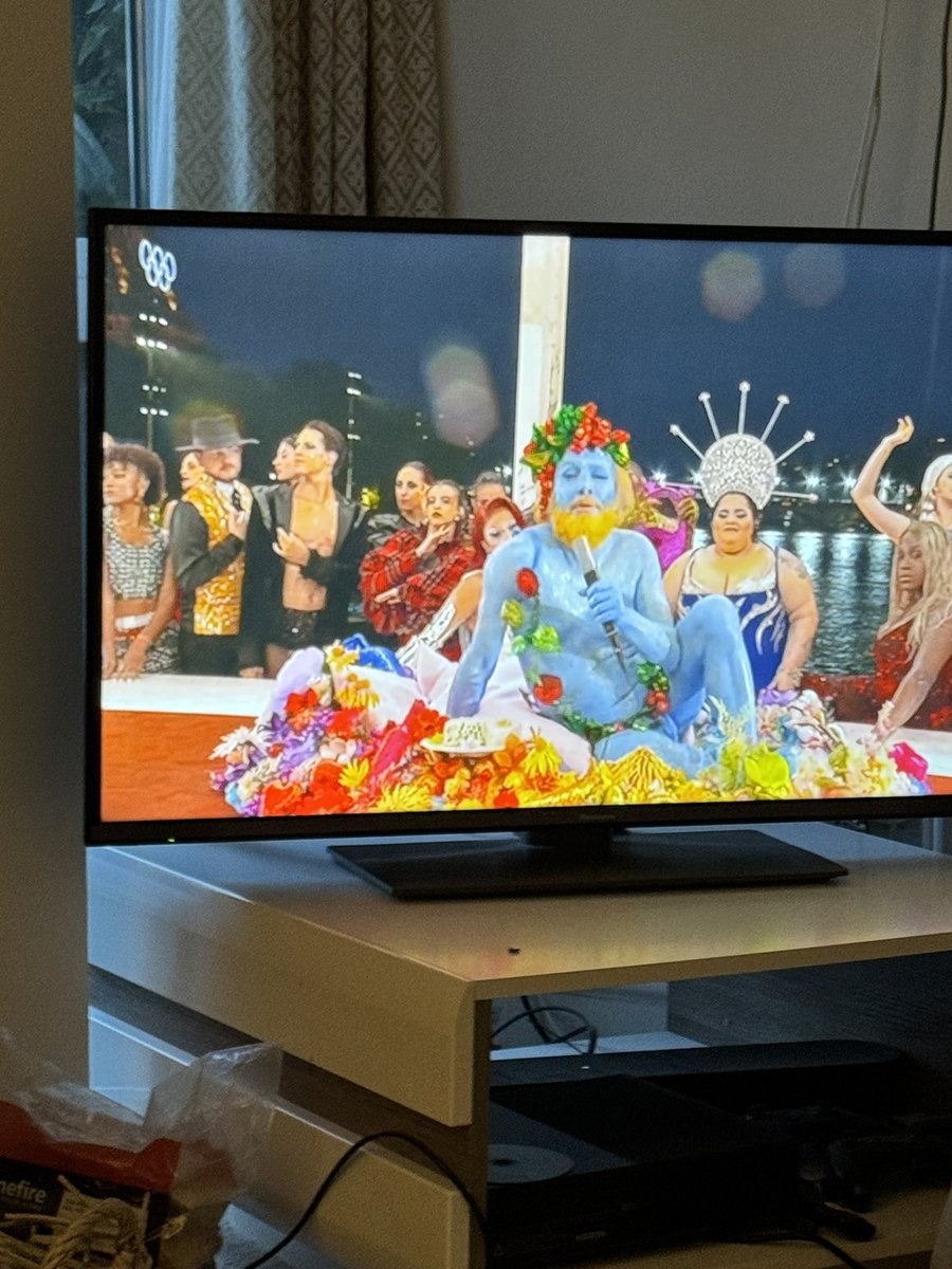 I was not expecting this - but I do like a bit of Olympic action