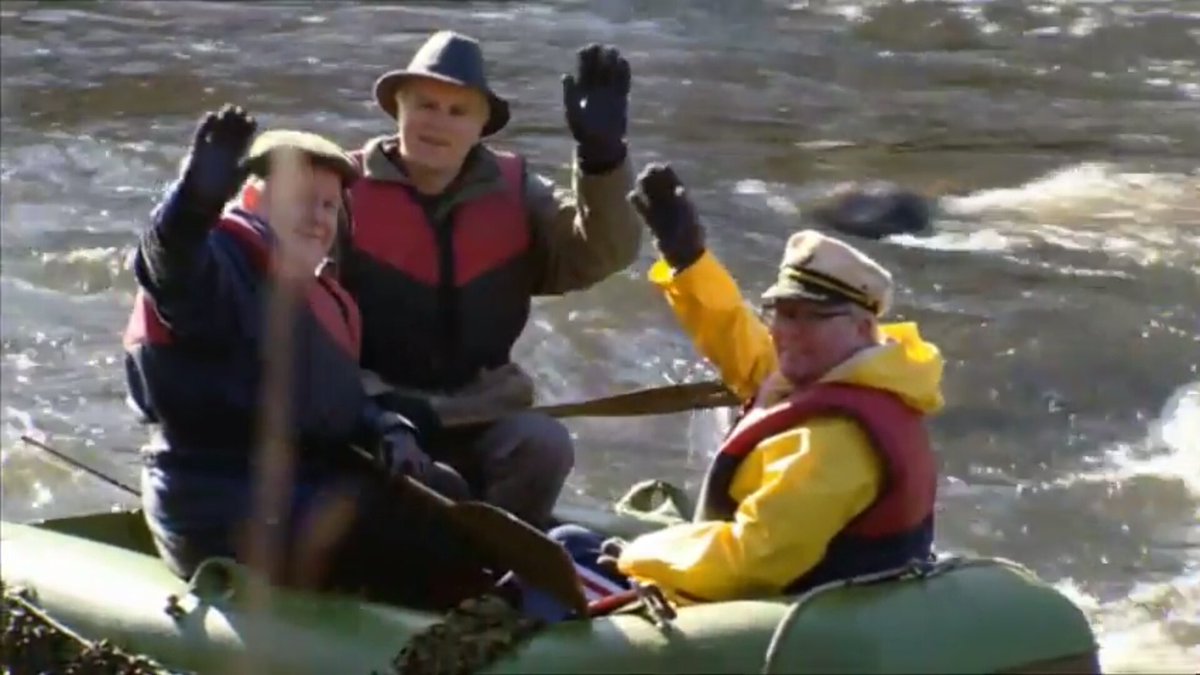 Team Craiglang at the opening ceremony.