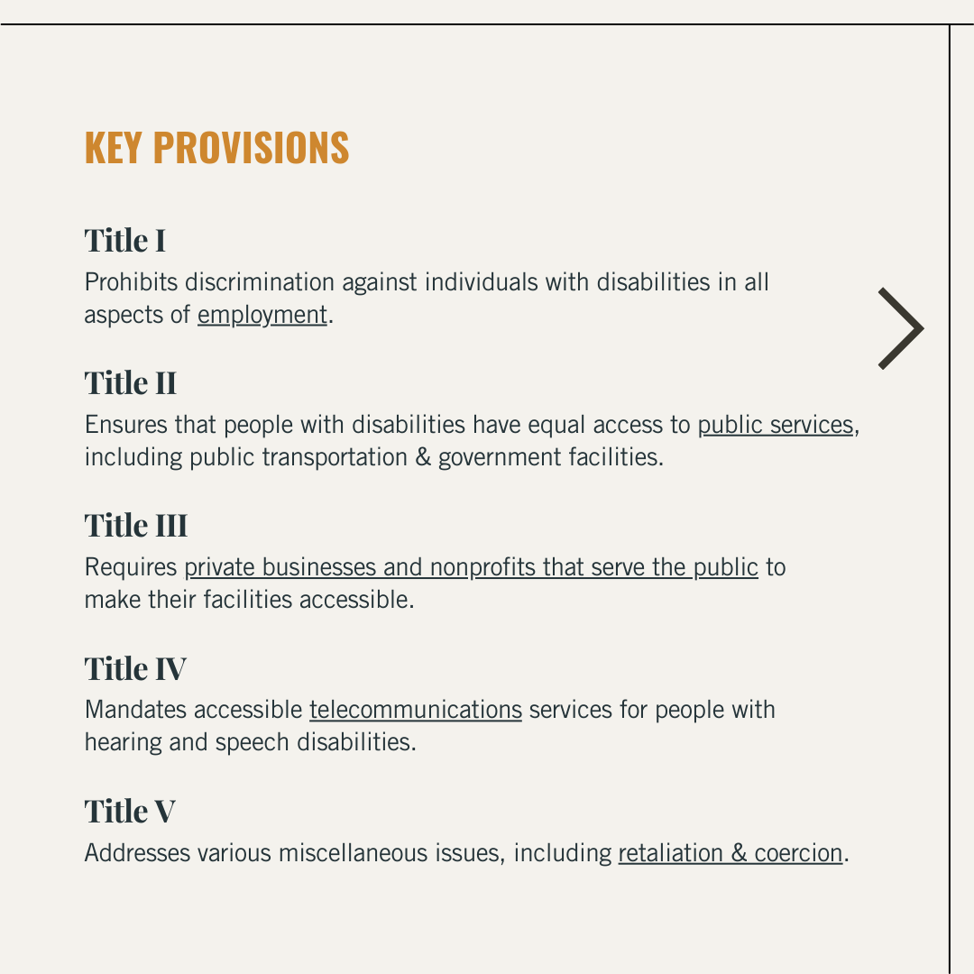 breukelenstrat's tweet photo. #TodayInHistory The Americans with Disabilities Act [#ADA] was signed into law 34 years ago in 1990!

Let's honor the legacy of the ADA by continuing to advocate for equal access &amp; inclusion, ensuring that everyone has the opportunity to thrive. ♿

#ADA34 #ThanksToTheADA https://t.co/De2rbzdkGf