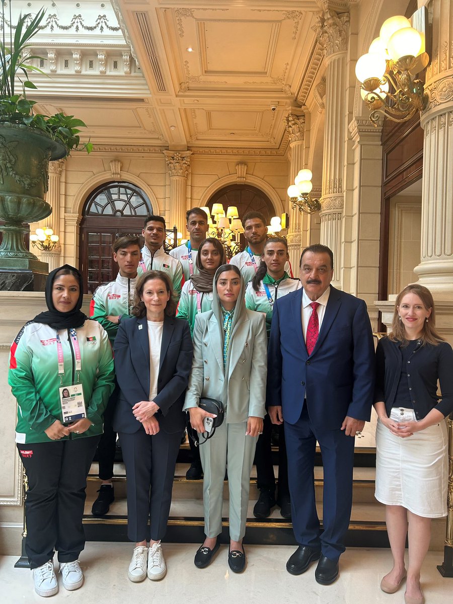 White House Gender Policy Council Archived (@whgpc46archive) on Twitter photo Ahead of the Paris 2024 Olympics, <a href="/JKlein46/">Jen Klein Archived</a> met with Afghanistan’s gender-equal team of athletes. The United States is committed to advancing gender equality, including in and through sport, and is proud to stand with the women and girls of Afghanistan. Ahead of the Paris 2024 Olympics, <a href="/JKlein46/">Jen Klein Archived</a> met with Afghanistan’s gender-equal team of athletes. The United States is committed to advancing gender equality, including in and through sport, and is proud to stand with the women and girls of Afghanistan.