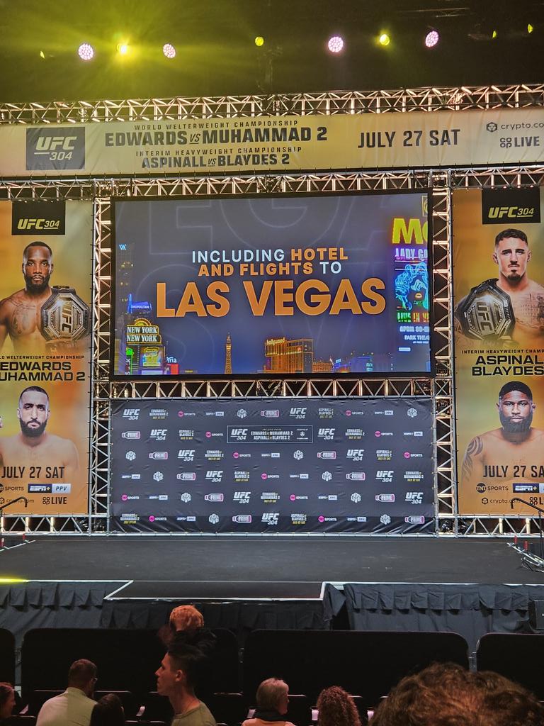 I'm ready now for this tomorrow!!
#UFC304