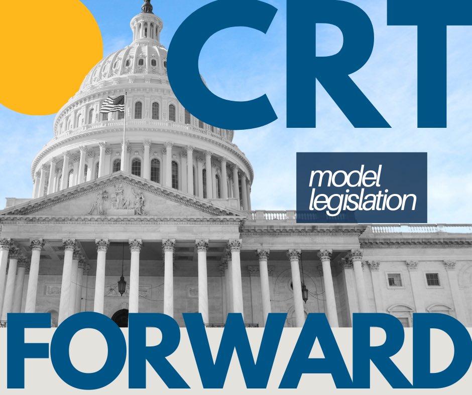 In response to more than 800 anti-CRT measures across the country, <a href="/UCLA/">UCLA</a> Law's CRT Forward Project has released a model measure in support of critical race theory. #LawTwitter 🔗: law.ucla.edu/sites/default/…
