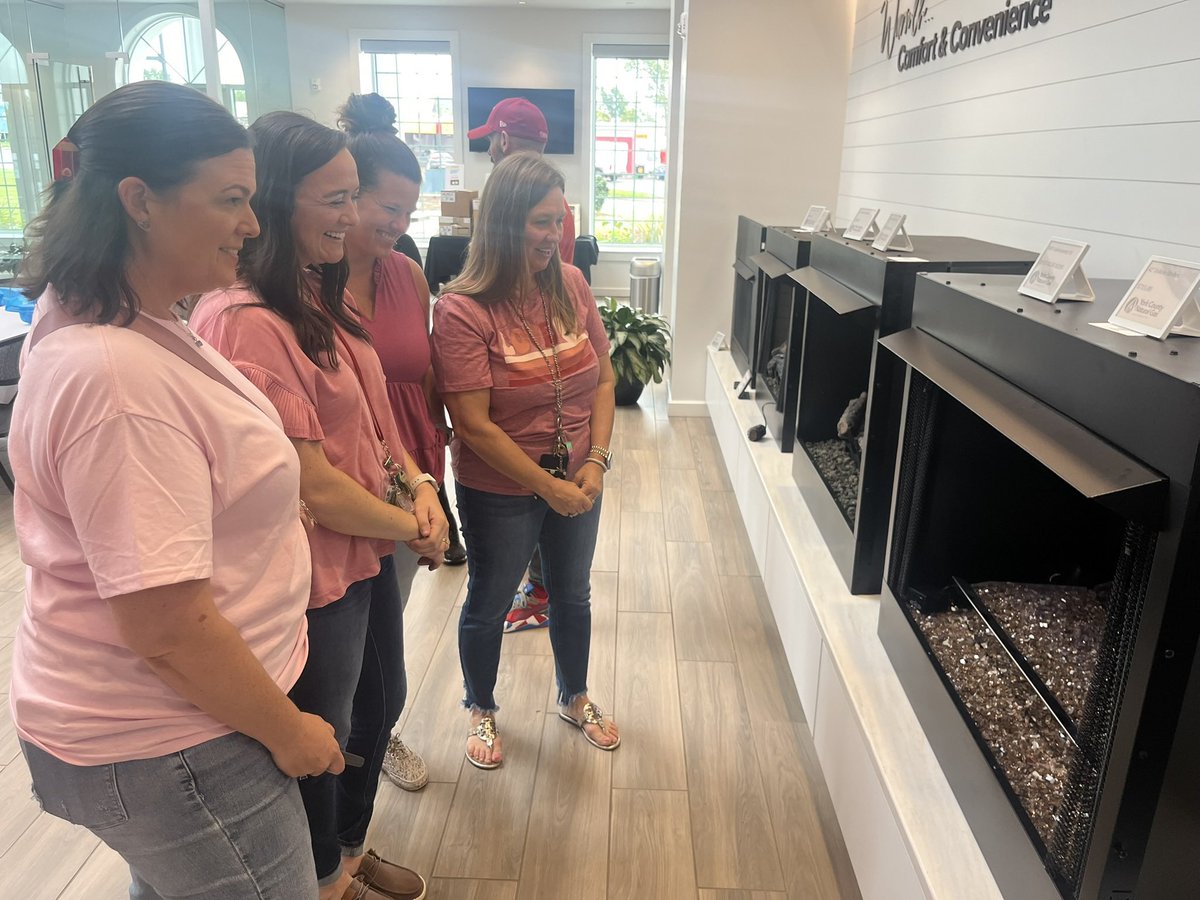 cloverhighcte's tweet photo. This morning, Clover CTE teachers and staff members “went on a field trip” to our newest business partner, York County Natural Gas, where we learned about the many opportunities available for students now and when they graduate from high school. https://t.co/VCmt6TgxGf