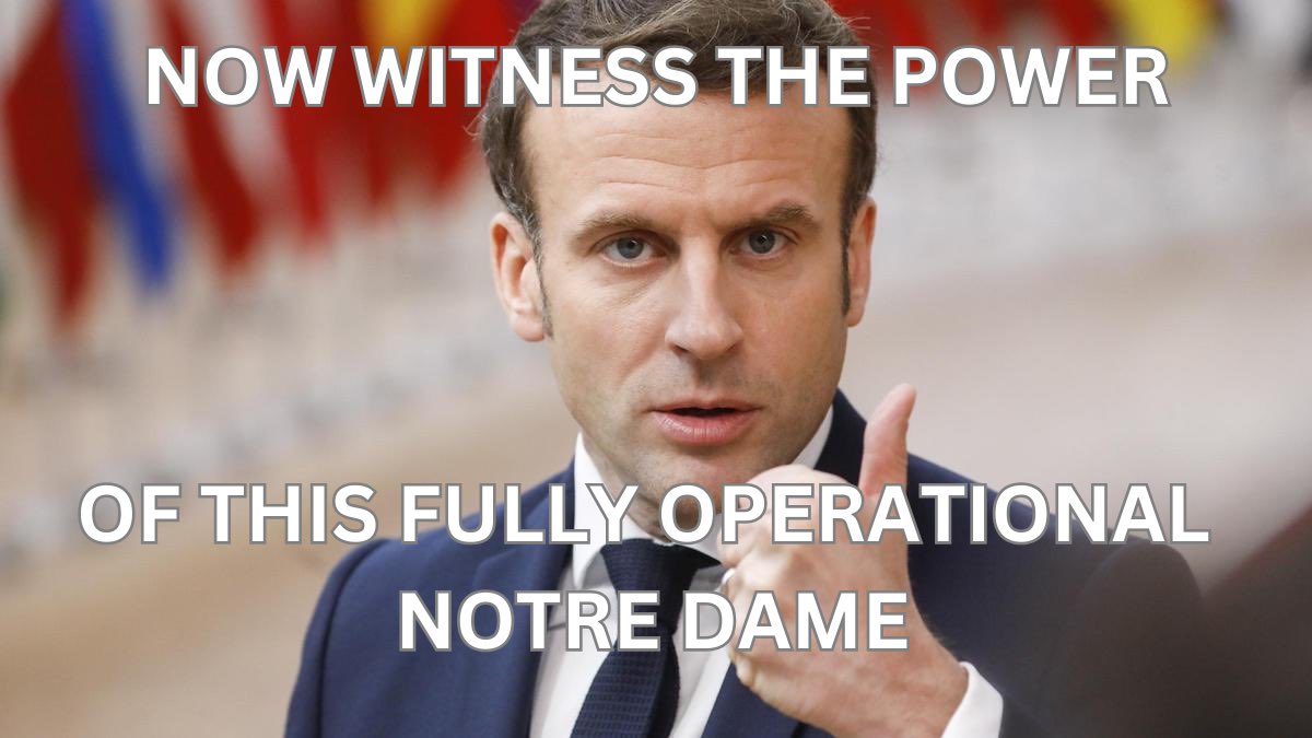 How this should end…