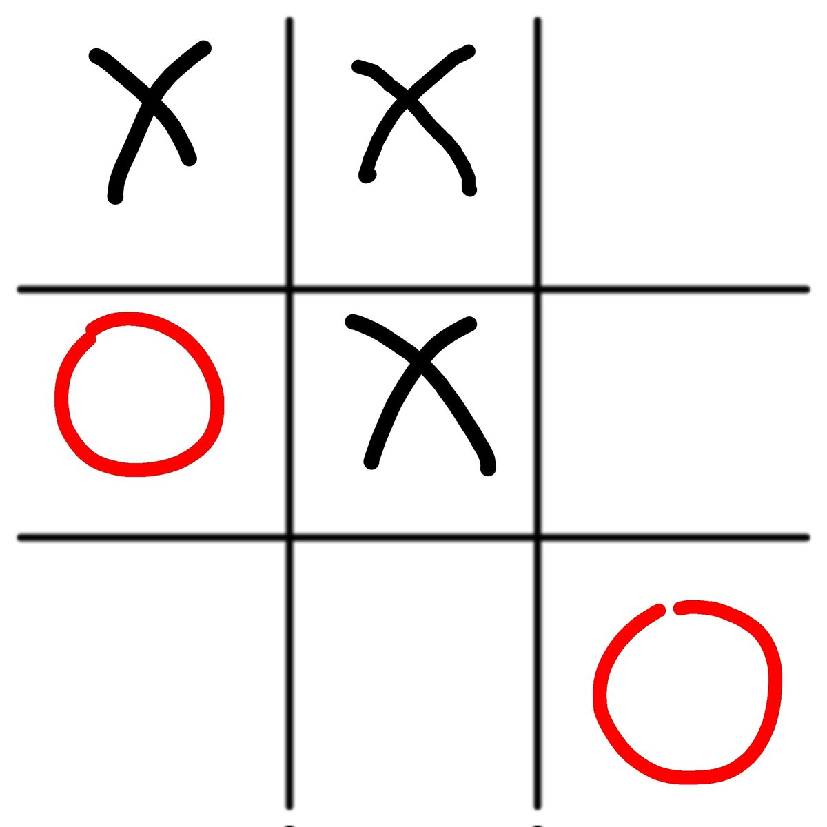 hip2bsqvare's tweet photo. Is there a Tic-Tac-Toe version of checkmate? I do believe I just accomplished that. https://t.co/uysXGH6gdT