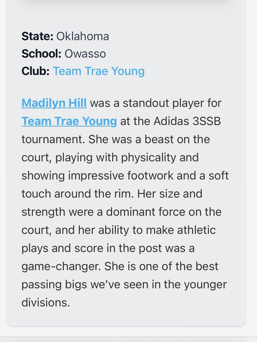 Madi__Hill's tweet image. Than you @PGHOklahoma!

#HWPO | #TTY | #RamPride 

@TeamTraeYoungWB @Ram_Basketball @Coach_Mathurin @JoshAtkinson310 @PrepHoopsOK @okprepsextra @NE_Ok_HS_Sports @JasonGreenBball @girlzprepreport @PrepHoops @rayfordyoung @TheTraeYoung