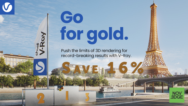 Olympic Sales: save 16% on all annual V-Ray licenses! #Vray #3Drendering #Vrayrender #archviz #VFX 
ow.ly/prEL50SLlwz