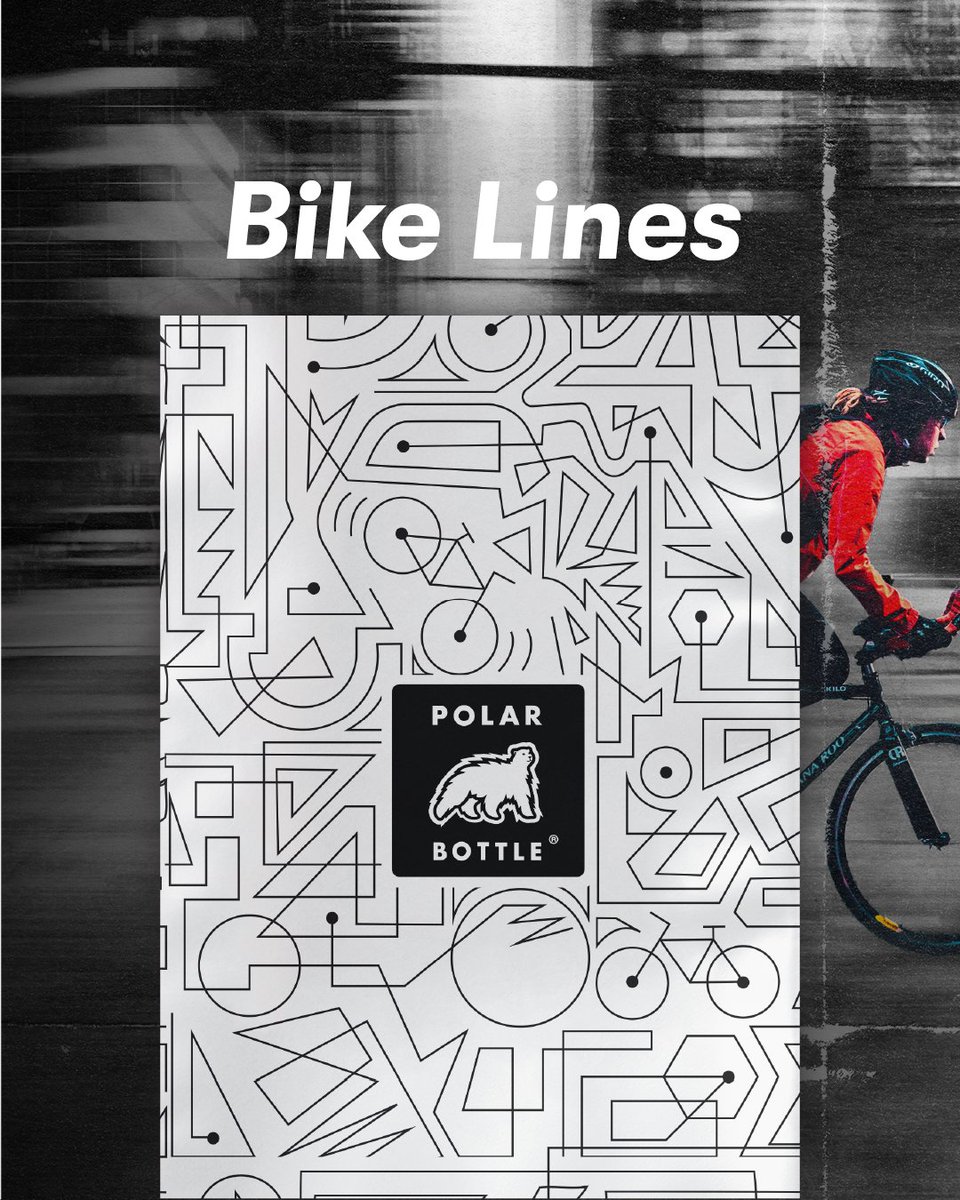 From the chaos of a morning commute, to the openness of off road trails, bike lines represents any route. Available through Sunday. 

#mtb #cycling
