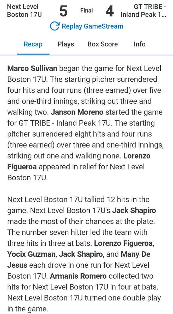 Next Level Boston ⚾️ tweet media