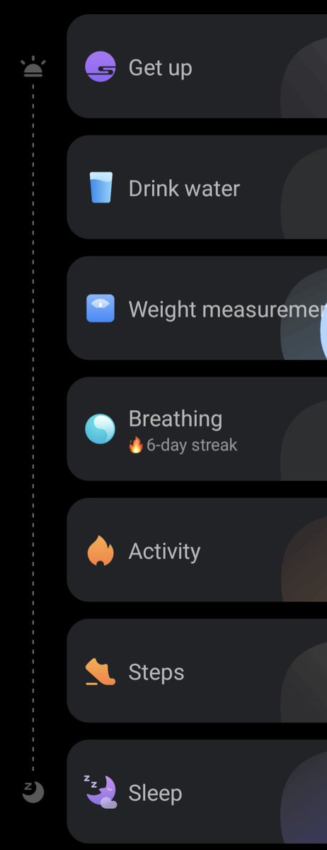 Huawei has really set a new standard when it comes to encouraging a healthy lifestyle. 

Get up. Breath. Sleep. 

And I've been breathing for 6 days in a row!!!